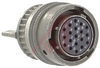 connector,metal circular,str plug w/cable clamp,size 14,19#20 solder socket cont - 70143364 - Allied Electronics, Inc.