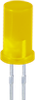 5MM CYLINDRICAL YELLOW LED - WP483YDT - Kingbright Corporation