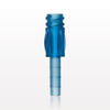 Female Luer Lock with Finger Grips, Blue - 11097 - Qosina Corp.
