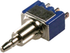 Switch, Pushbutton , Spdt, 3A, 125Vac, Solder Lug; Product Range Alcoswitch Te Connectivity - 26T4489 - Newark, An Avnet Company