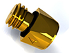 Orifice Assembly - Bleed Plug, Type QX - QX-18-BR - O'Keefe Controls Co.