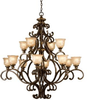 Large Chandeliers-Glass Shade - 266509 - Light Center (The)