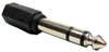 3.5mm Stereo Jack (Female) to 1/4 inch Stereo Plug (Male) -- 251-160 - Image