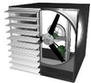 Gator Series - 7100-7300 Sidewall Propeller Fan -- PF7100 - Image