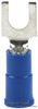 Terminal, Fork, Stud 10, Crimp, Blue; Product Range 3M - 66W6317 - Newark, An Avnet Company