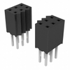 Connectors, Interconnects - Rectangular Connectors - Headers, Receptacles, Female Sockets - 1292310-SQT-110-03-L-T - Win Source Electronics