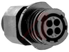 Receptacle; 4; Receptacle; Wire; 11; Plastic; 5/8 in. - 24 UNEF-2A; Nylon 66 - 70086802 - Allied Electronics, Inc.