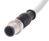 M12 Cable, 12P, Plug-Free End, 10M; Connector Type A Harting - 94X0065 - Newark, An Avnet Company