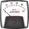 PANEL METER, 3-1/2INCH 0-50ADC SHUNT RATED - 70043473 - Allied Electronics, Inc.
