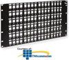 ICC Flush Mount Blank Patch Panel 96-Port 6RMS - IC107BP096 - TelephoneStuff.com