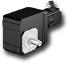 Right Angle Helical/Bevel Servo Gearmotor -- 