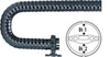 Energy Chain System®, Triflex® R Cable Carriers -- TRE-50 - Image