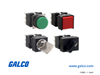 IDEC Pushbutton Non-Illuminated - LB1B-M1T6LR - Galco Industrial Electronics