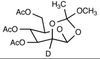 2-Deuterio-3,4,6-tri-O-acetyl-’-D-mannopyranose 1,2-.. - 23563 - Medical Isotopes, Inc.