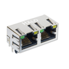 Modular/Ethernet Connector (RJ45, RJ11) Jacks - 5843-HCJT2-805SK-L11-ND - DigiKey