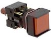 Switch,Pushbutton,Illuminated,DPDT,LED,24V,SQUARE GUARD,RED,Momentary - 70179920 - Allied Electronics, Inc.