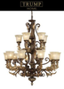 Large Chandeliers-Glass Shade - 347098 - Light Center (The)