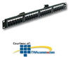 ICC Telco Patch Panel, 6 Position 4 Conductor, 24 Port/1.. -- ICMPP024T4