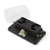 Mini / ATM LED Fuse Block 45608, 4 Fuse Position with Clear Cover -- 45608