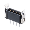 4 Pos. Male SIL Vertical Throughboard Conn. Latches - M80-8770422 - Harwin Plc