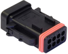 Plug Housing W/cap, 8Pos, Plastic, 250V; Product Range Itt Cannon - 48AC9072 - Newark, An Avnet Company