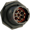 connector,plastic circ,size 12,jam nut recept,for 8 size 16 pin cont,sealed - 70129493 - Allied Electronics, Inc.