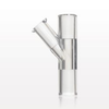Y Connector with Female Luer Lock Side Arm - 80205 - Qosina Corp.