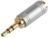 Adaptor, Jack, 2.5Mm S To 3.5Mm P,stereo Rohs Compliant Pro Signal - 78AH2153 - Newark, An Avnet Company