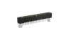 17+17 Pos. Male DIL Vertical Throughboard Conn. Jackscrews - M80-5103442 - Harwin Plc