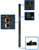 1.4kW Single-Phase Switched PDU with LX Platform Interface, 120V Outlets (16 5-15R), 10 ft. Cord with 5-15P, 0U, TAA -- PDUMV15NETLX - Image
