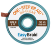 Desoldering Braid, One Step, .125 X 5, Antistatic, 25/pack Rohs Compliant Easybraid - 51AC9369 - Newark, An Avnet Company