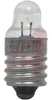 Lamp; Incandescent, GTL-3 Miniature Screw, 2.25 V; 0.25 A; 5 hrs - 70152700 - Allied Electronics, Inc.