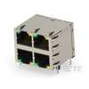 Modular/Ethernet Connector (RJ45) Jacks With Magnetics - 17-2496683-2-ND - DigiKey