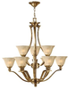4657BR Mid. Chandeliers-Glass Up - 618981 - Capital Lighting, Inc.