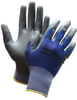 Honeywell Workeasy Blue/Gray Small Nylon Work & General Purpose Gloves - EN 388 1 Cut Resistance - Polyurethane Palm & Fingertips Coating - 801462-01163 - 801462-01163 - R. S. Hughes Company, Inc.