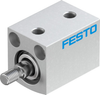 Short-stroke cylinder - ADVC-12-10-A-P - Festo Corporation