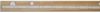 Plaster Ornament, Bead - 802-02C - Deco Craft USA