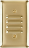 Louver, One Gang Vertical, Brass -- SB771