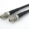 SMA Female Bulkhead to SMA Female Bulkhead Cable RG-58 Coax - FMC1212058 - Fairview Microwave Inc.
