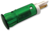 Led Panel Mount Indicator, Snap-In, Green, 10 Mm, 12 Vdc, 20 Ma, 20 Mcd, Not Rated Rohs Compliant Apem - 94X2413 - Newark, An Avnet Company