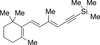1,3,3-Trimethyl-2-[(1E,3E)-3-methyl-6-(trimethylsilyl)-1,3.. -- 31776