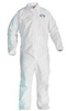 Kimberly-Clark Kleenguard A20 White Medium Microforce Disposable Chemical-Resistant Coveralls - 036000-49102 - 036000-49102 - R. S. Hughes Company, Inc.