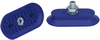 Flat suction cup (oval) for very dynamic handling of smooth and oily workpieces SAOF 80x40 NBR-60 M10-AG - 10.01.05.00329 - Schmalz Inc.
