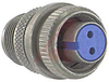 connector,metal circ,str plug,solid bkshl,size 10sl,2#16 solder socket,olive -- 70143305
