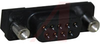 Receptacle, D-Subminiature; Receptacle;9; Plastic; Phosphor Bronze; Vertical - 70041765 - Allied Electronics, Inc.