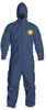 Dupont Safespec P1127S DB Blue 2XL Proshield Disposable Chemical-Resistant Coveralls - Fits 29 1/4 in Chest - 30 1/2 in Inseam - P1127SDB2X002500 - P1127SDB2X002500 - R. S. Hughes Company, Inc.