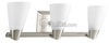 Three-Light Wall Bracket Light Fixture - P2807-09 - bulbs.com