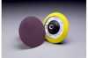 3M 82189 Medium Yellow Stikit PSA Disc Pad - 5 in Diameter - 3/4 in Thick - 5/8-11 Internal Thread Attachment - 051144-82189 - R. S. Hughes Company, Inc.