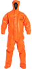 Dupont Safespec TP199T OR Orange Large Tychem Thermopro Chemical-Resistant Coveralls - Fits 26 in Chest - 27 1/2 in Inseam - TP199TORLG000200 - TP199TORLG000200 - R. S. Hughes Company, Inc.