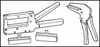 Tools, Cable Cutters; Overall Length Amp Te Connectivity - 93F8281 - Newark, An Avnet Company